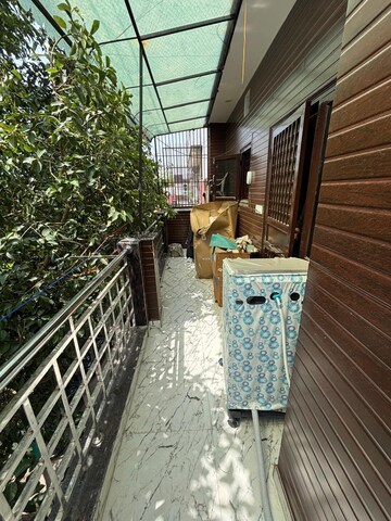 Balcony in 2 BHK Builder Floor at Janakpuri – for Rent