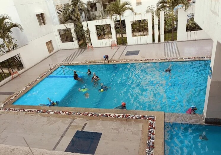 Swimming Pool, rainbow-vistas 2 Bedroom 1515 Sq.Ft. Apartment In Hi Tech City Hyderabad 9117184