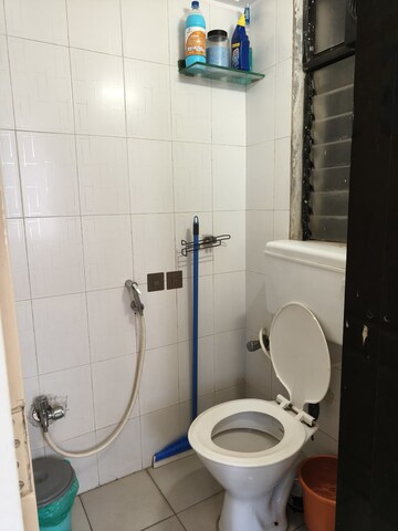 Bathroom in 1 BHK Apartment at Sai Milan CHS, Worli – for Rent