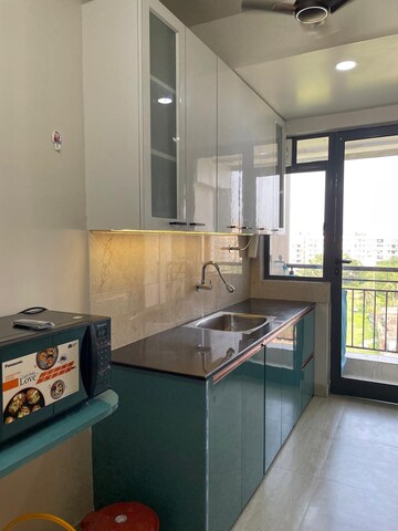 Kitchen in 4 BHK Apartment at The Ecos, New Town – for Rent