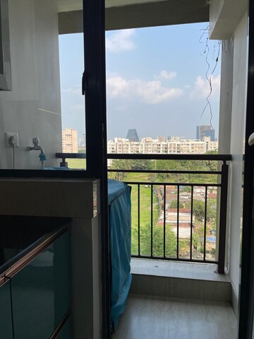 Balcony in 4 BHK Apartment at The Ecos, New Town – for Rent