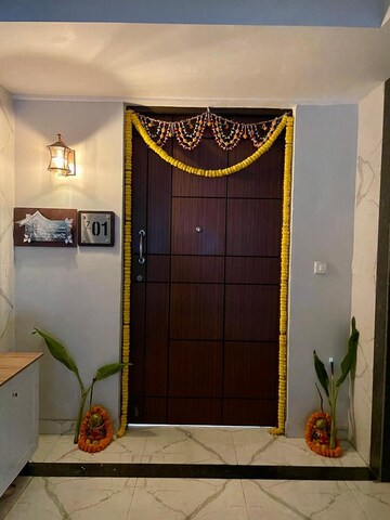 Bathroom in 4 BHK Apartment at The Ecos, New Town – for Rent