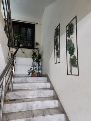 Staircase in 4 BHK Villa at Hi Rise Paradise, Bachupally – for Sale