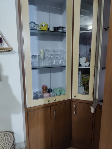 Kitchen in 3 BHK Apartment at Cybercity Rainbow Vistas, Hi Tech City – for Rent