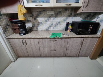 Kitchen in 3 BHK Apartment at Cybercity Rainbow Vistas, Hi Tech City – for Rent