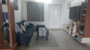 Living Room in 3 BHK Apartment at Cybercity Rainbow Vistas, Hi Tech City – for Rent