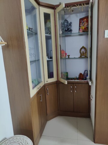 Kitchen in 3 BHK Apartment at Cybercity Rainbow Vistas, Hi Tech City – for Rent