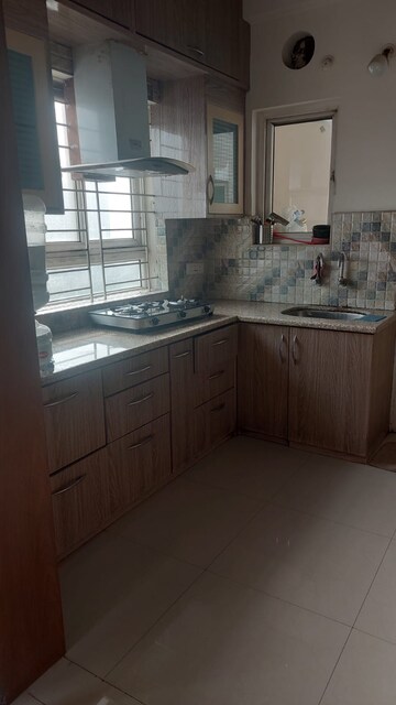 Kitchen in 3 BHK Apartment at Cybercity Rainbow Vistas, Hi Tech City – for Rent