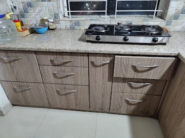 Kitchen in 3 BHK Apartment at Cybercity Rainbow Vistas, Hi Tech City – for Rent