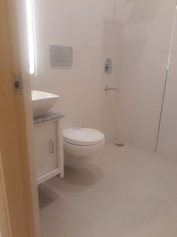 Bathroom in 4 BHK Apartment at Vasant Kunj – for Rent