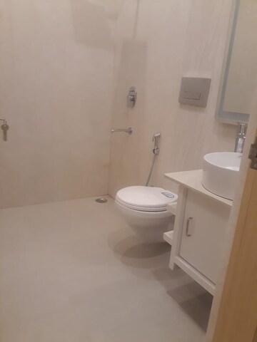 Bathroom in 4 BHK Apartment at Vasant Kunj – for Rent