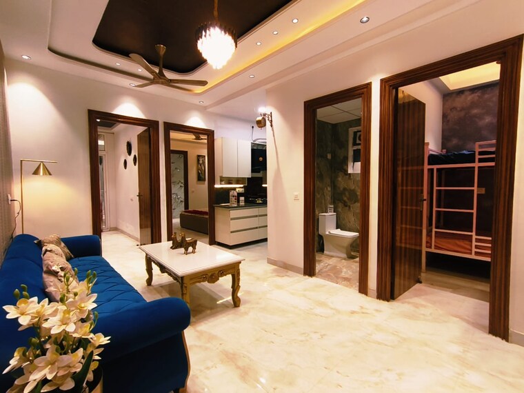 Living Room, aimnabad 2 Bedroom 1050 Sq.Ft. Builder Floor In Aimnabad Greater Noida 9117275