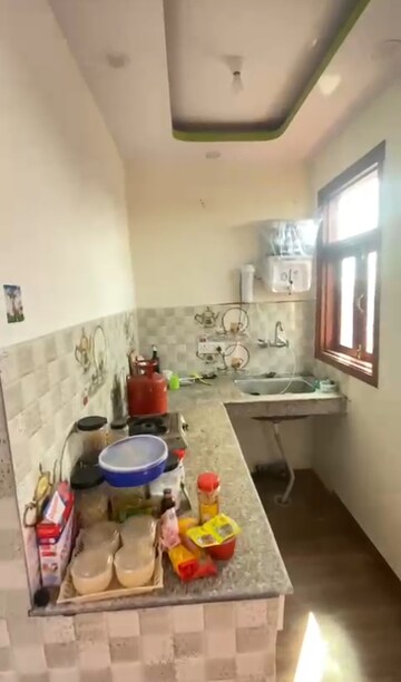 Kitchen in 1.5 BHK Builder Floor at New Ashok Nagar – for Rent