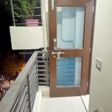 Balcony in 1 BHK Builder Floor at Malviya Nagar – for Rent