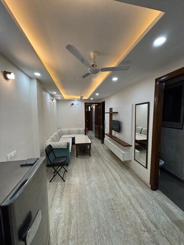 Living Room in 2 BHK Builder Floor at Janakpuri – for Rent