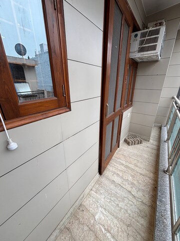 Balcony in 2 BHK Builder Floor at Janakpuri – for Rent