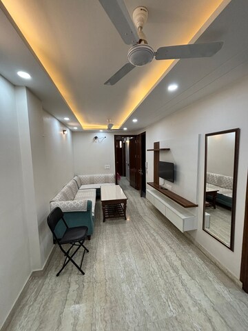Living Room in 2 BHK Builder Floor at Janakpuri – for Rent