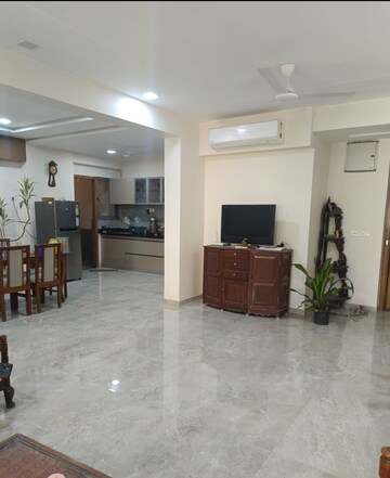 Living Room in 4 BHK Apartment at Navrangpura – for Rent