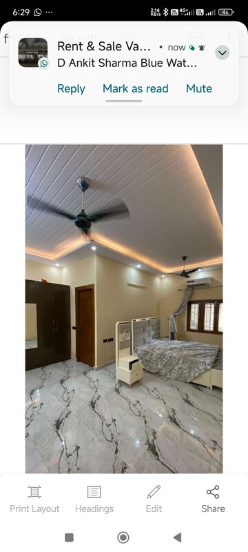Bathroom in 6+ BHK Independent House at Vasant Kunj – for Rent