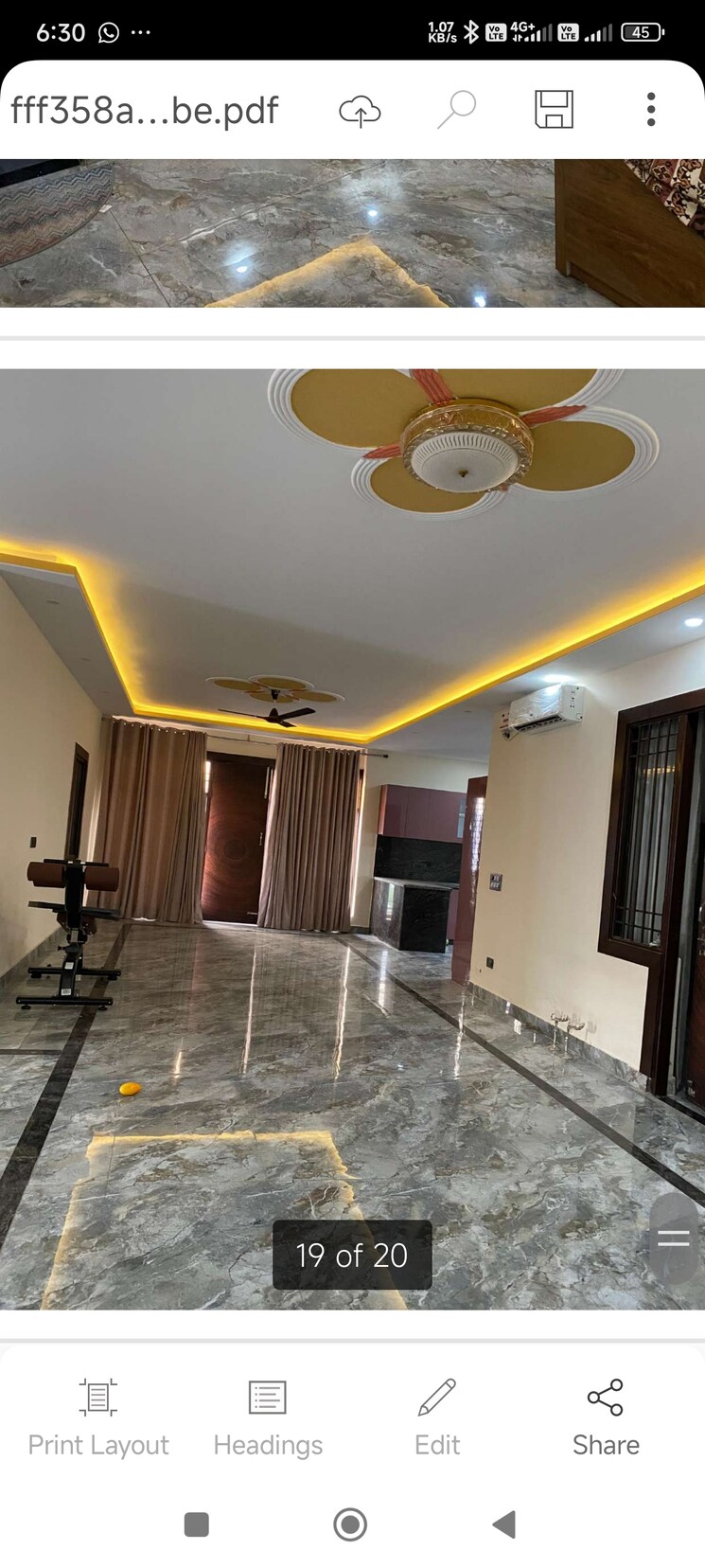 Living Room, vasant kunj 6+ Bedroom 1000 Sq.Yd. Independent House In Vasant Kunj Delhi 9117431