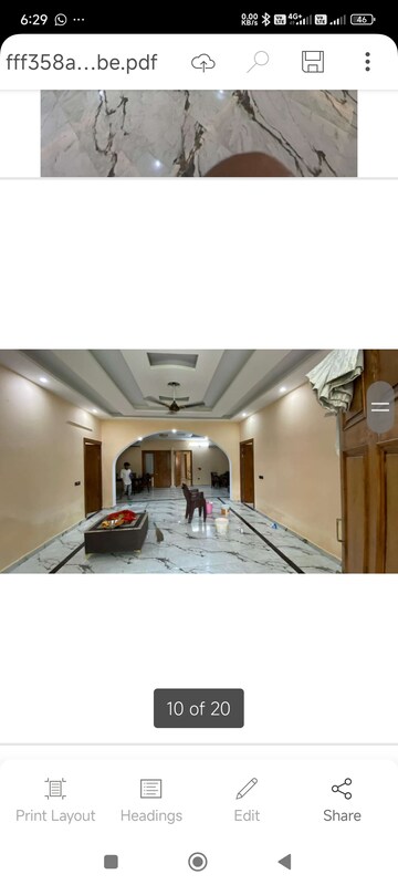 Staircase in 6+ BHK Independent House at Vasant Kunj – for Rent