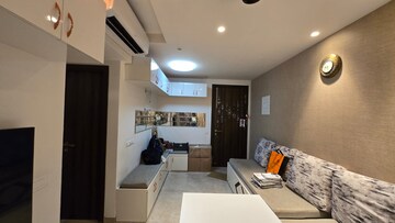 Living Room in 1 BHK Apartment at Hiranandani Regent Hill, Powai – for Sale