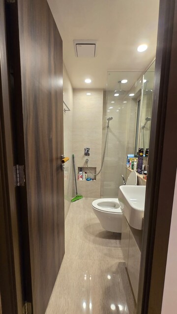 Bathroom in 1 BHK Apartment at Hiranandani Regent Hill, Powai – for Sale