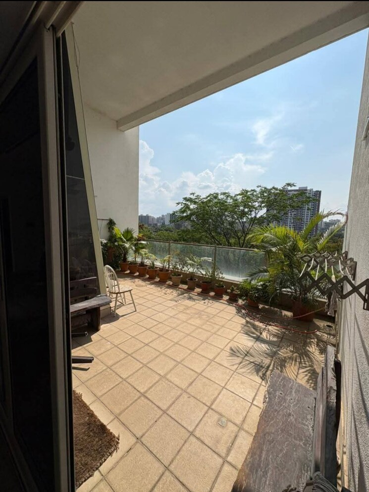 Balcony, marvel-isola 3.5 Bedroom 2100 Sq.Ft. Apartment In Mohammadwadi Pune 9117433