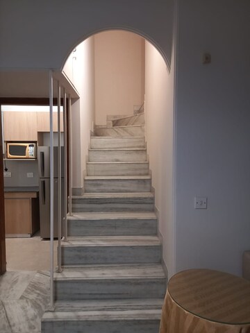 Stairs in 3 BHK Villa at Panchsheel Park – for Rent