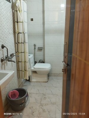 Bathroom in 3 BHK Builder Floor at Sector 15 Dwarka – for Sale
