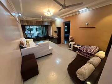 Living Room in 2 BHK Apartment at Raheja Solitaire, Goregaon West – for Rent