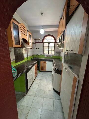 Kitchen in 3 BHK Apartment at Janakpuri – for Rent
