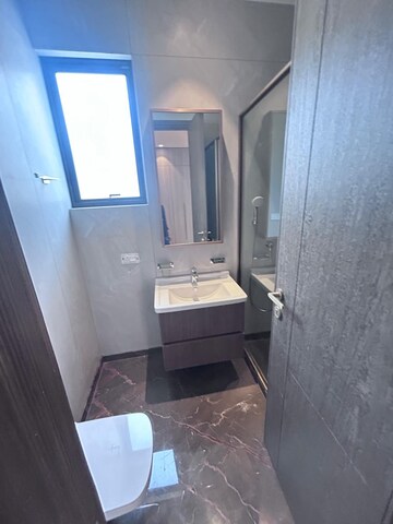 Bathroom in 4 BHK Builder Floor at Janakpuri – for Rent