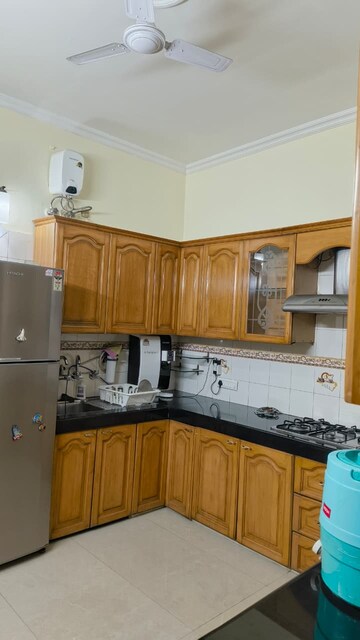 Kitchen in 2.5 BHK Builder Floor at Janakpuri – for Rent