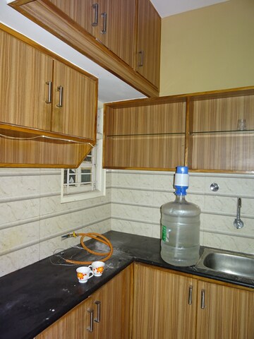 Staircase in 1 BHK Independent House at Rt Nagar – for Rent