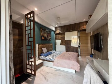 Living Room in 3 BHK Apartment at Satellite Tower, Goregaon East – for Rent