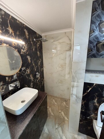 Attached Bathroom in 3 BHK Apartment at Janakpuri – for Rent