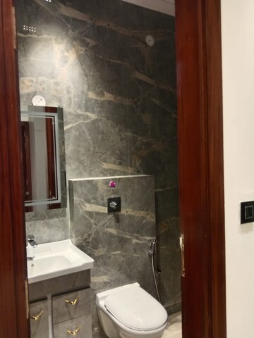 Bathroom in 2 BHK Builder Floor at Janakpuri – for Rent