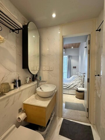 Bathroom in 3 BHK Apartment at Piramal Mahalaxmi, Mahalaxmi – for Rent
