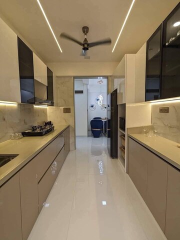 Kitchen in 2 BHK Apartment at Lodha The Park, Worli – for Rent