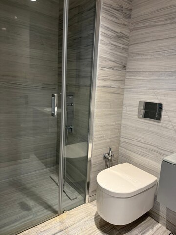 Bathroom in 2 BHK Apartment at Lodha The Park, Worli – for Rent