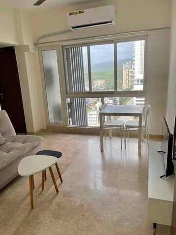 Living Room in 2 BHK Apartment at Ruparel Nova, Wadala – for Rent