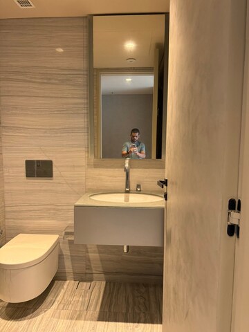Bathroom in 2 BHK Apartment at Ruparel Nova, Wadala – for Rent