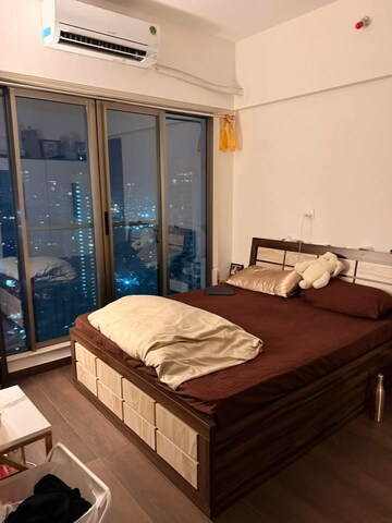 Bedroom in 2 BHK Apartment at Chandak Cornerstone, Worli – for Rent