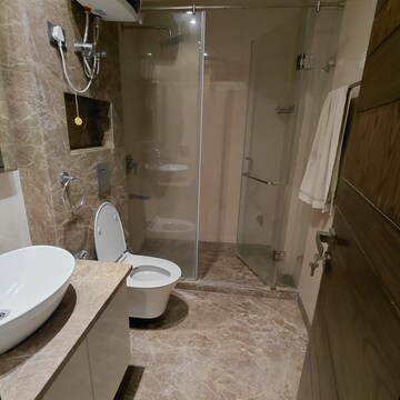 Bathroom in 4 BHK Builder Floor at Greater Kailash ii – for Rent