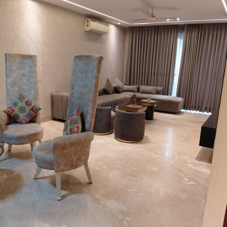 Living Room, greater kailash ii 4 Bedroom 200 Sq.Yd. Builder Floor In Greater Kailash ii Delhi 9117593