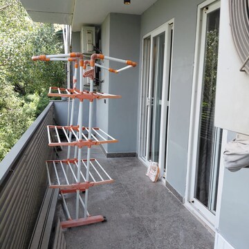 Balcony in 4 BHK Builder Floor at Greater Kailash ii – for Rent