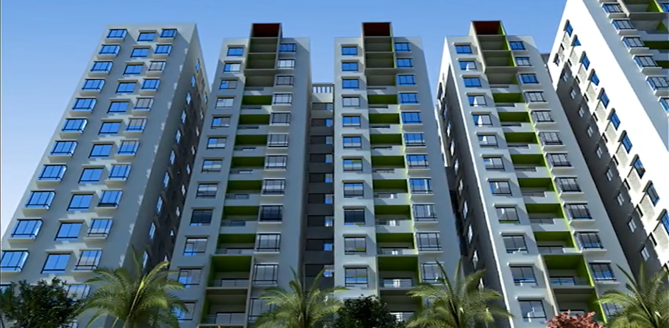 2.5 BHK + Pooja Room,Study Room 1455 Sq.Ft. Apartment in Ramky One Kosmos