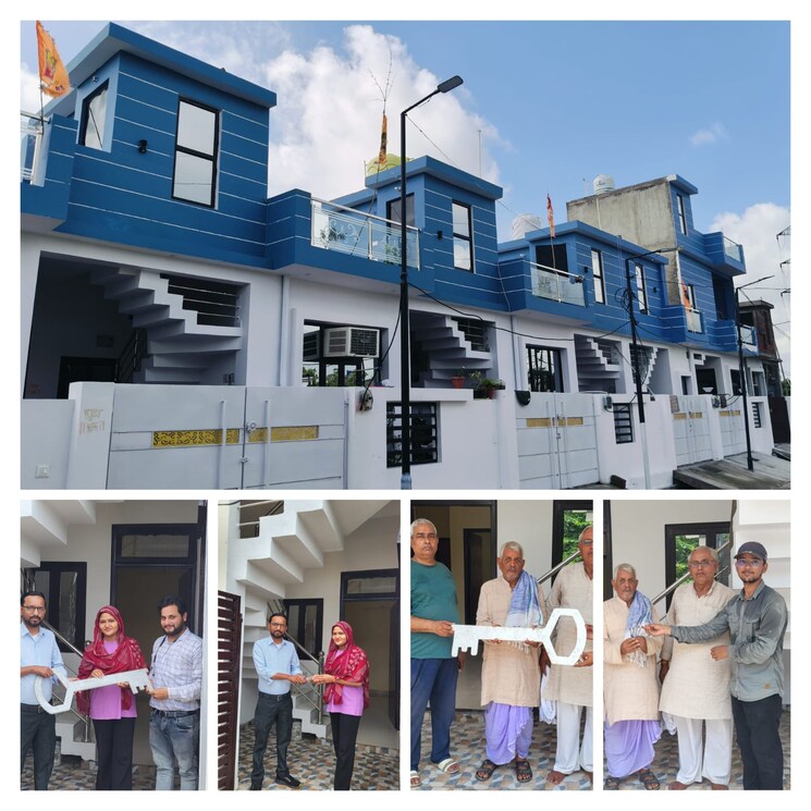 Exterior View, vj-dh-3 2.5 Bedroom 1150 Sq.Ft. Independent House In Kursi Road Lucknow 9117673