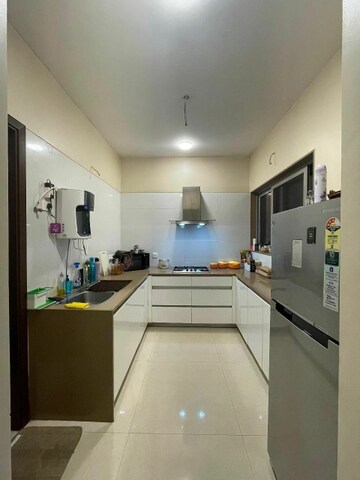 Kitchen in 2.5 BHK Builder Floor at Kasturi Eon Homes, Hinjewadi – for Rent